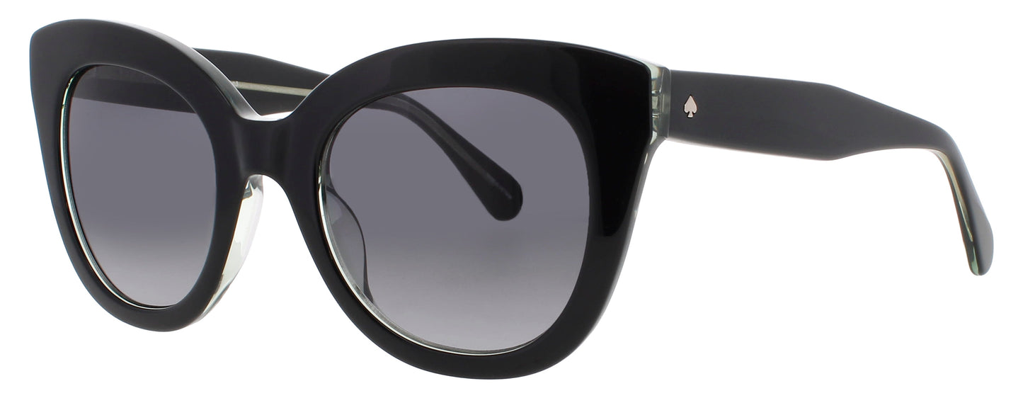 KATE SPADE BELAH/S/US Frame BLACK Lens DARK GREY