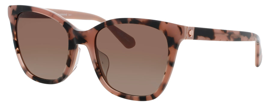KATE SPADE DESI/F/S/US Frame PINK HAVANA Lens BROWN GRADIENT