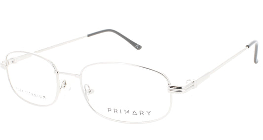 PRIMARY M104 Frame SATIN SILVER Lens DEMO