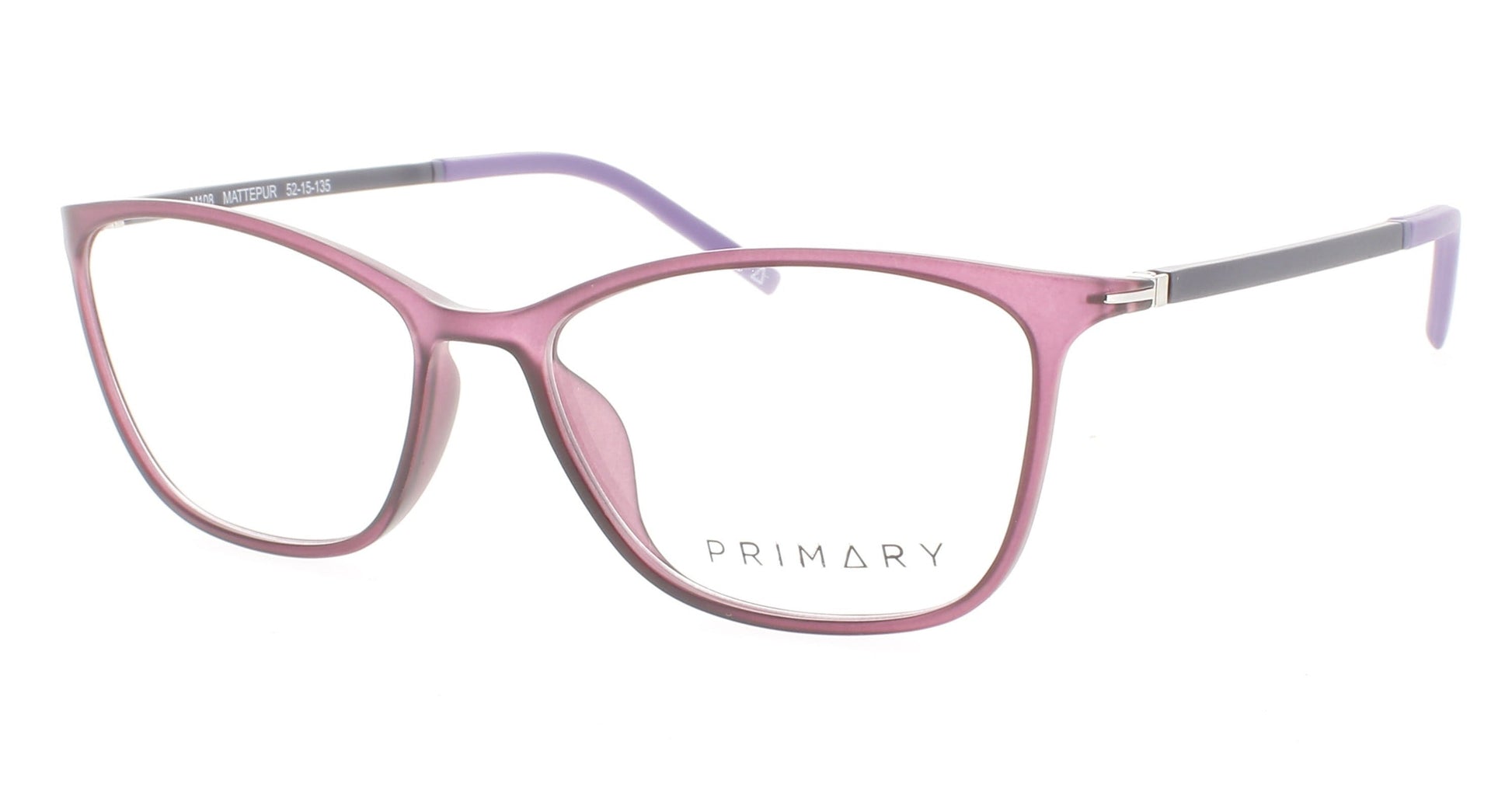 PRIMARY M108 Frame MATTE PURPLE Lens DEMO