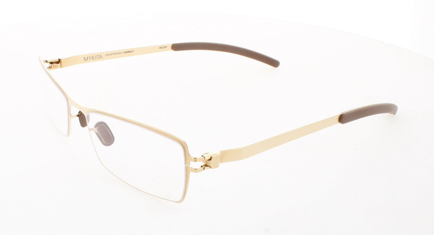 MYKITA NO1-AURELIA-GOLD Frame GOLD Lens DEMO