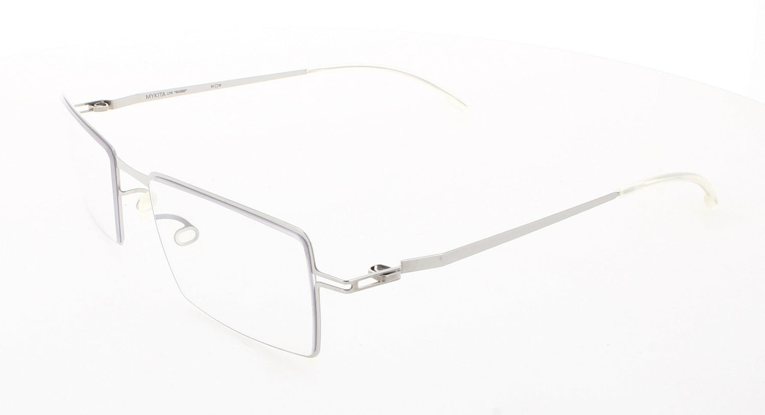 MYKITA LITE-BOOSSE-SHINNY-SILVER Frame SHINNY SILVER Lens DEMO