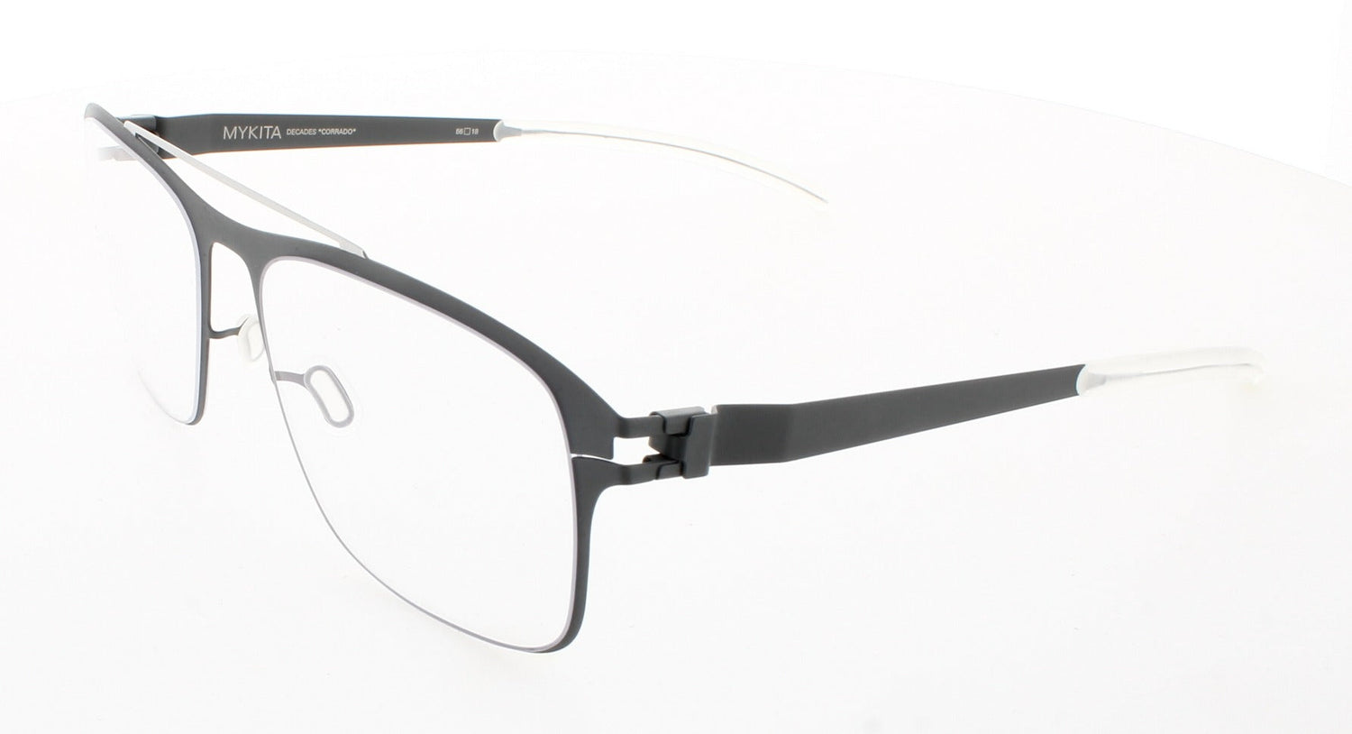 MYKITA DECADES-CORRADO-SILVER-BASALT Frame SILVER BASALT Lens DEMO