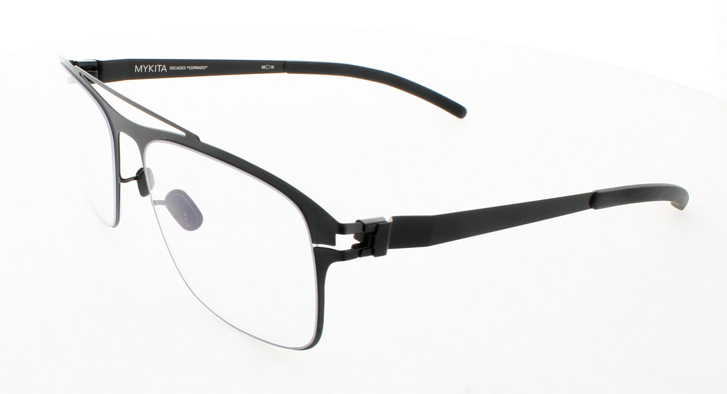 MYKITA DECADES-CORRADO-JET-BLACK Frame JET BLACK Lens DEMO