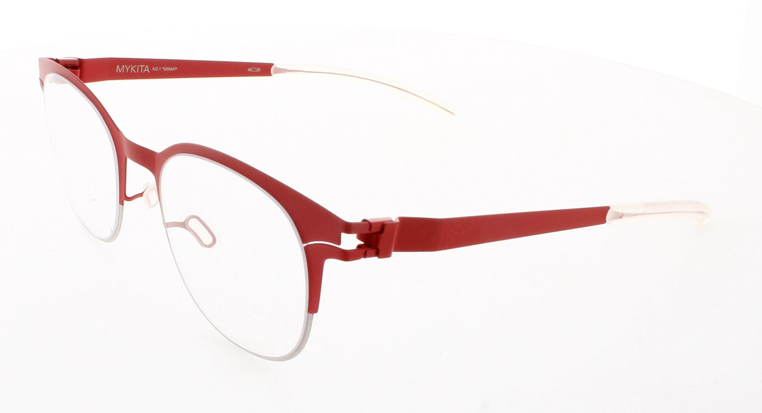 MYKITA NO1-DINAH-RED/TAN Frame RED/TAN Lens DEMO