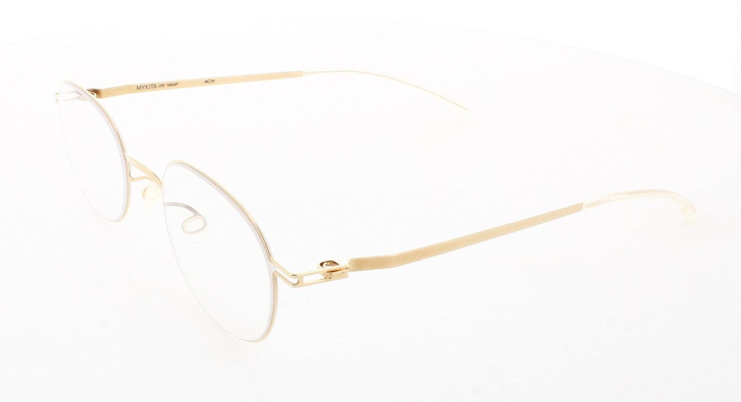 MYKITA LITE-JALLU-GLOSSY-GOLD Frame GLOSSY GOLD Lens DEMO