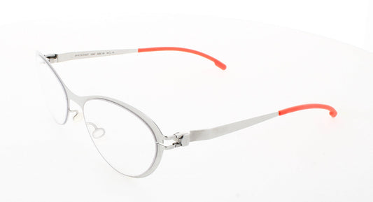 MYKITA NO1-KIWI-SHINNY-SILVER Frame SHINNY SILVER Lens DEMO