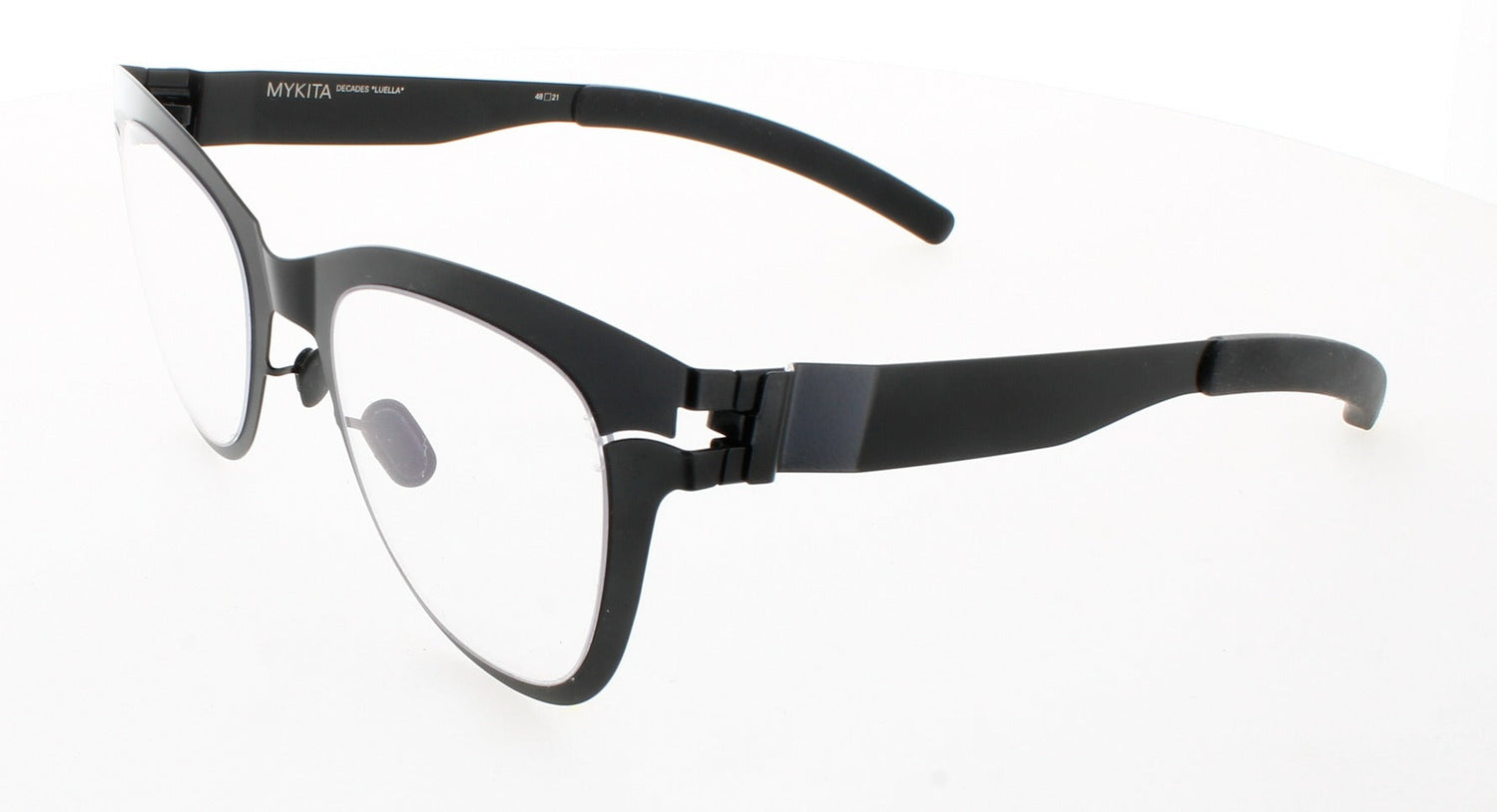 MYKITA DECADES-LUELLA-JET-BLACK Frame JET BLACK Lens DEMO