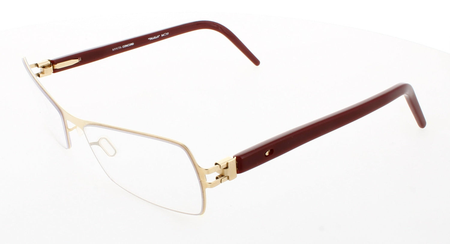 MYKITA CONCORD-TALULLA-GOLD-BORDEAUX Frame GOLD BORDEAUX Lens DEMO