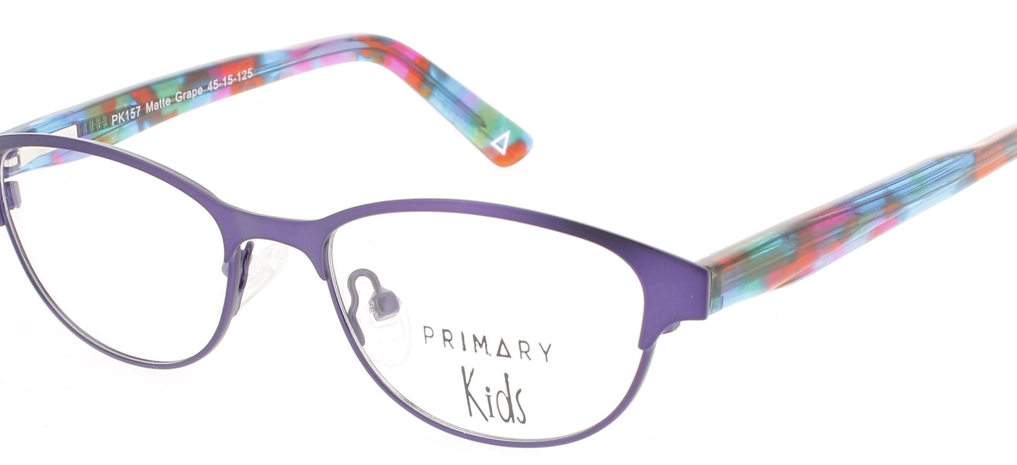 PRIMARY Pk157 Frame MatteGrape Lens DEMO