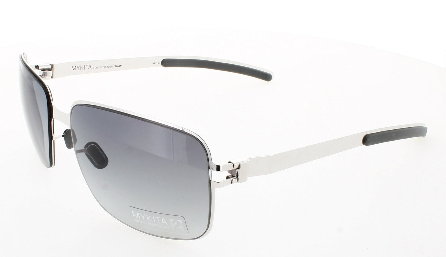 MYKITA COUNTER-MAJA-SILVER-BLACK GRADIENT Frame SILVER Lens BLACK GRADIENT