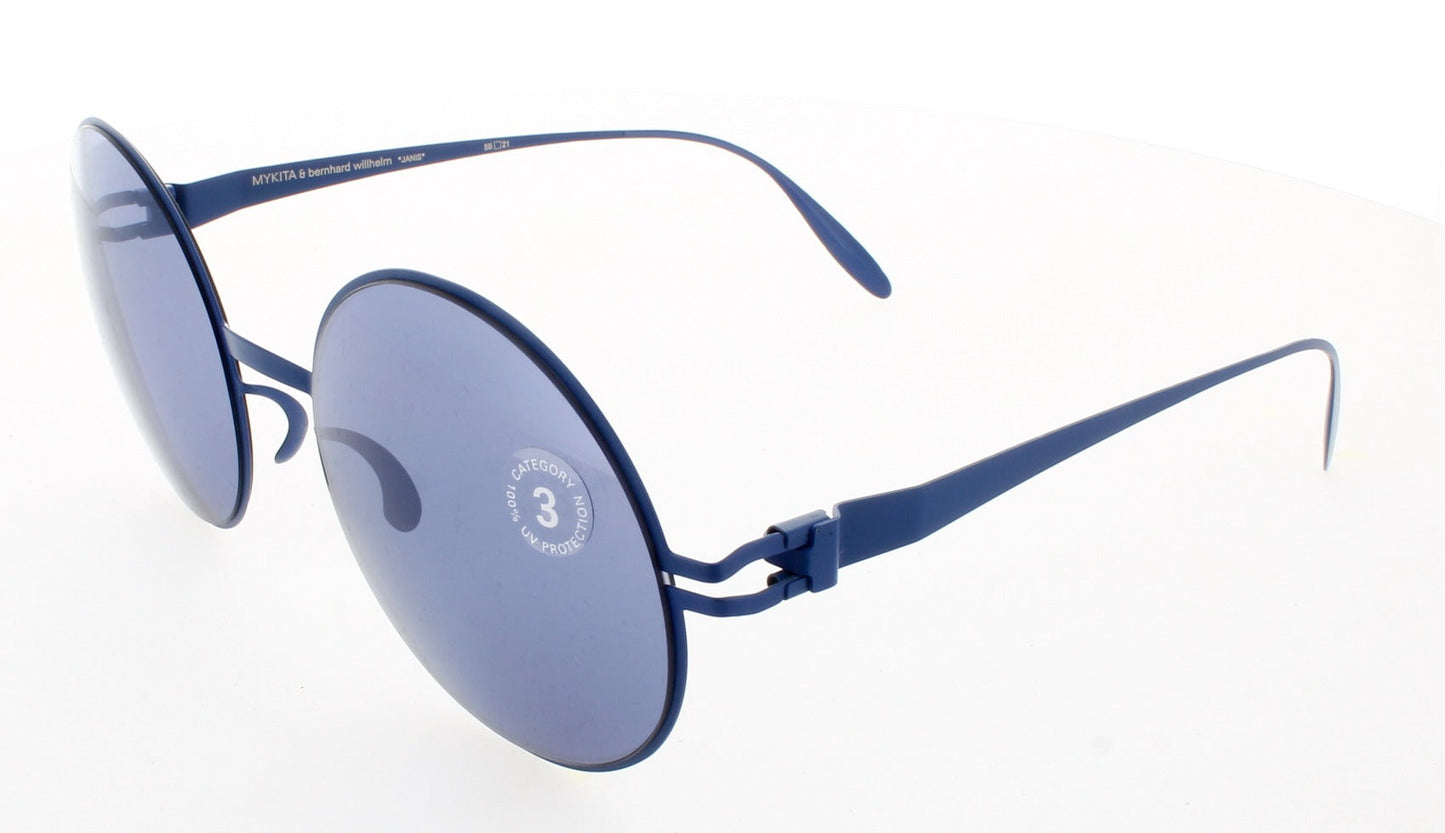 MYKITA COLLAB-JANIS INTERNATIONALBLUE-BLUE METALIC Frame INTERNATIONALBLUE Lens BLUE METALIC