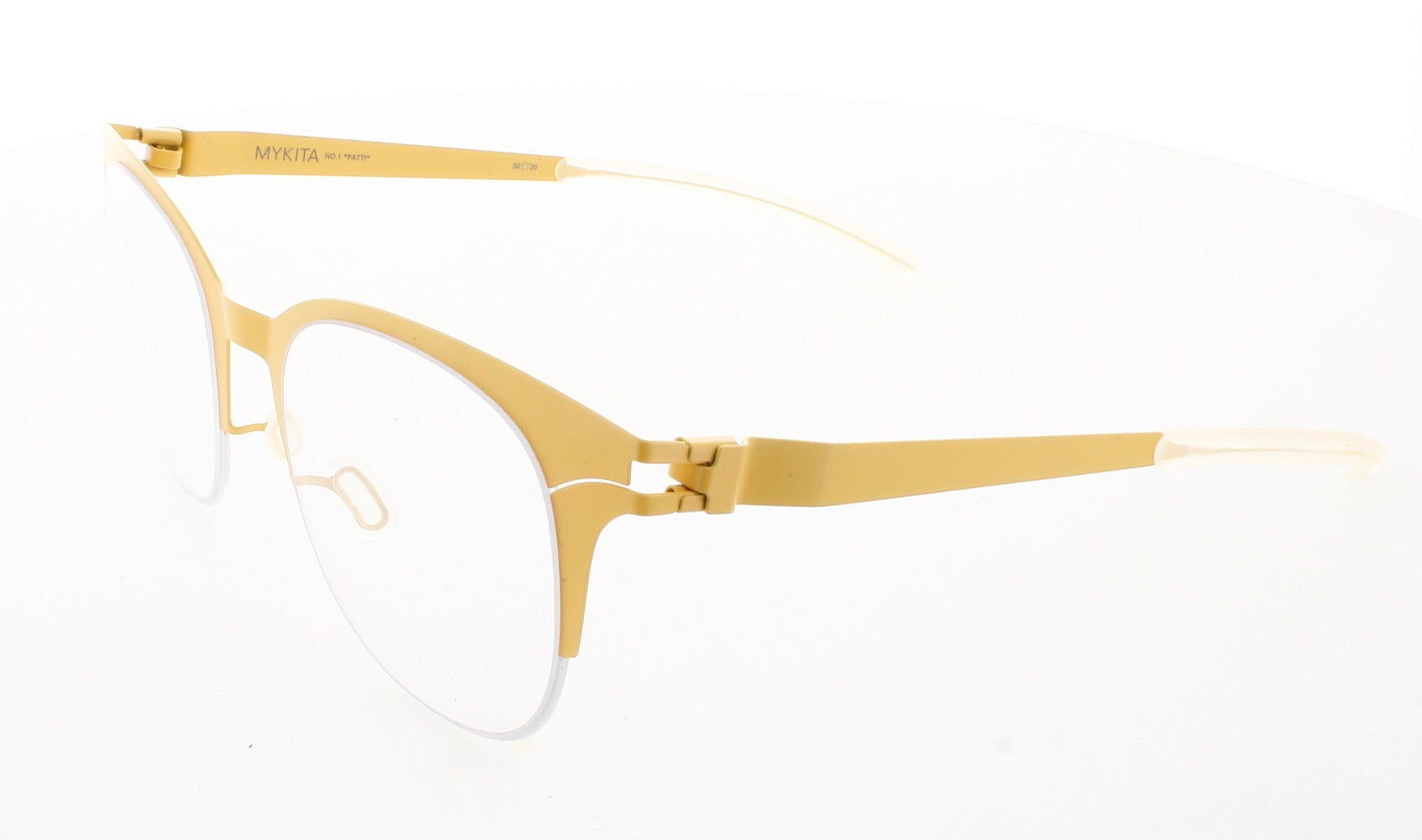 MYKITA NO1-ZINC/WHITE-DEMO Frame ZINC/WHITE Lens DEMO