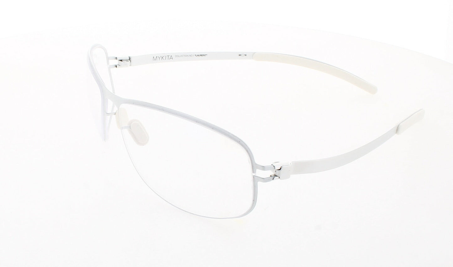 MYKITA NO1-LAURENT-SILVER/OFFWHITE-DEMO Frame SILVER/OFFWHITE Lens DEMO