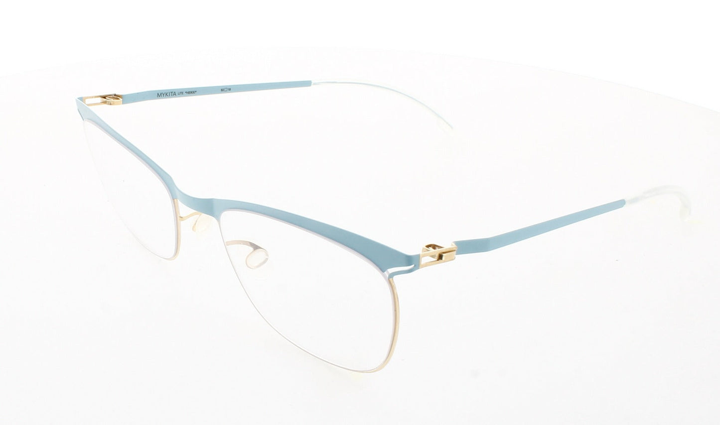 MYKITA LITE-HEIKKI-GOLD/PALEBLUE-DEMO Frame GOLD/PALEBLUE Lens DEMO