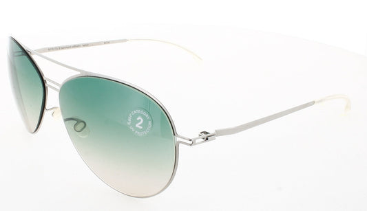 MYKITA BERNHARD W-KEITH-SILVER-GREEN GRADIENT Frame SILVER Lens GREEN GRADIENT