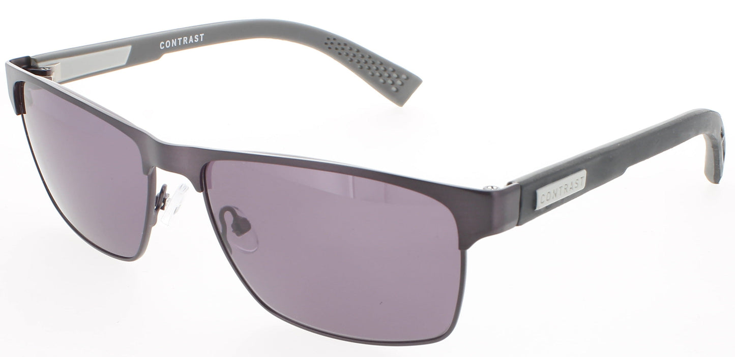 CONTRAST Cts103 Frame GUNMETAL Lens LIGHT PURPLE