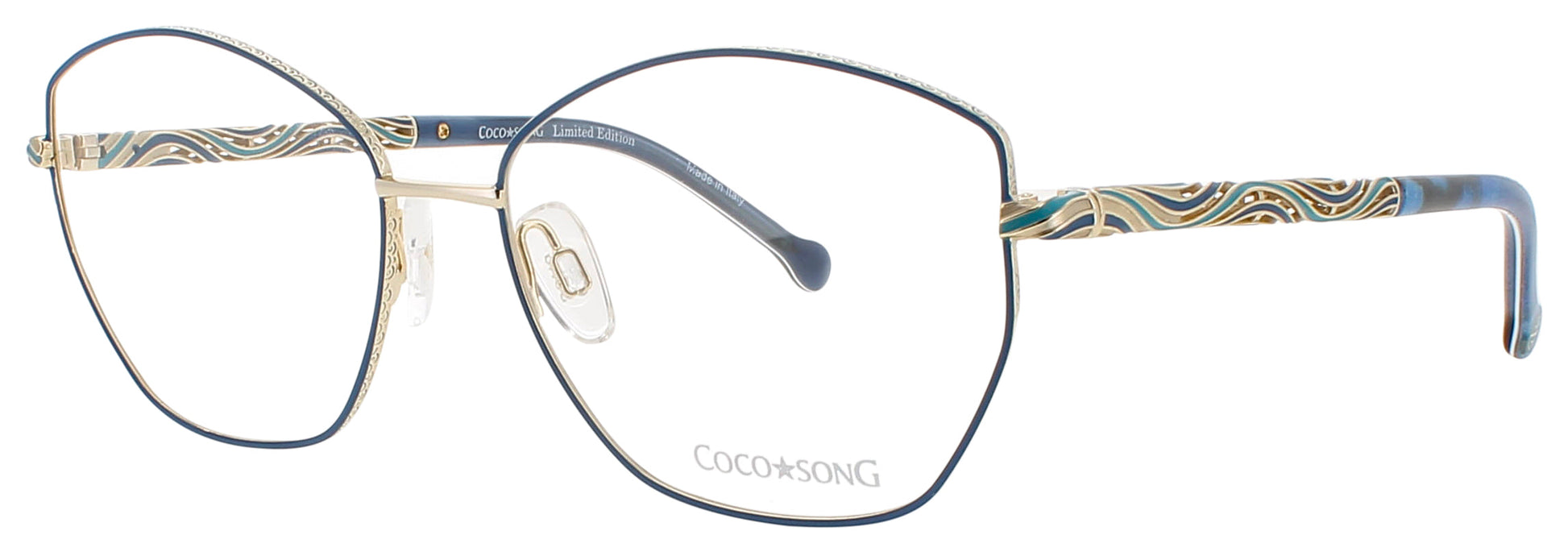 COCO SONG SURFING DOLPHIN Frame BLUE Lens DEMO