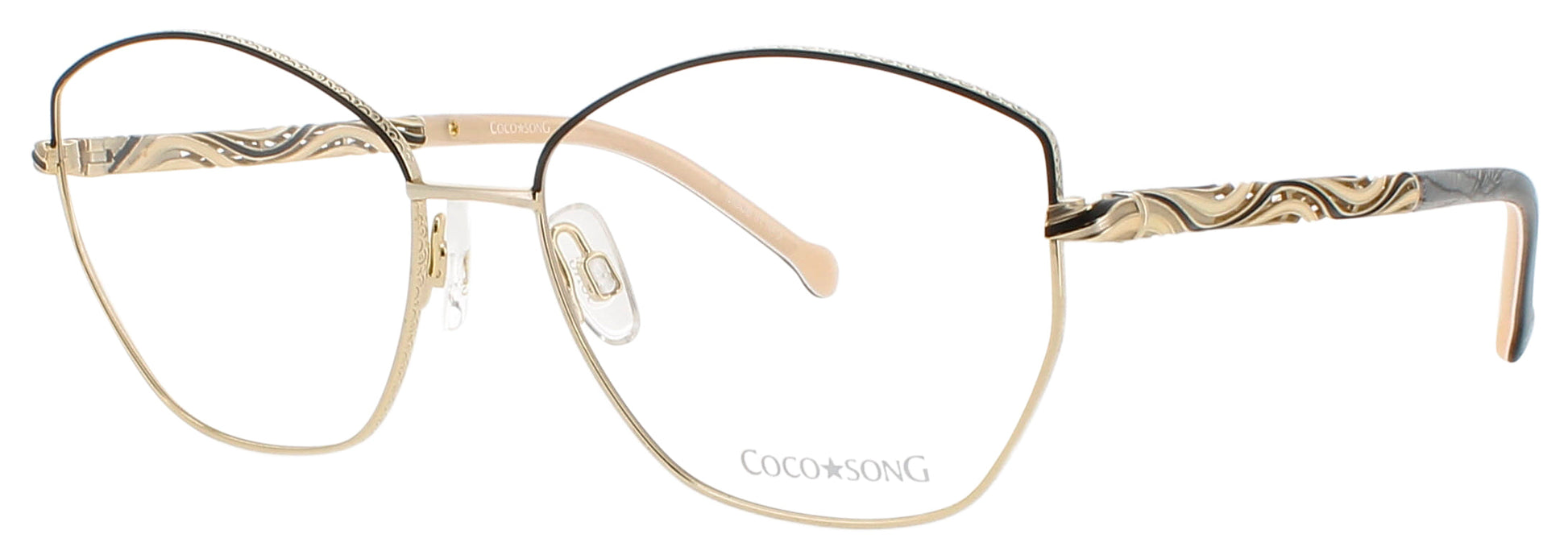 COCO SONG SURFING DOLPHIN Frame GOLD Lens DEMO