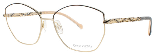 COCO SONG SURFING DOLPHIN Frame GOLD Lens DEMO