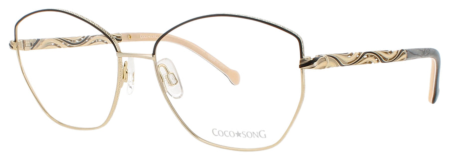 COCO SONG SURFING DOLPHIN Frame GOLD Lens DEMO