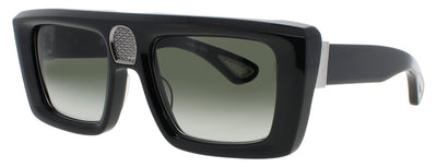 BUGATTI 02 Frame BLACK Lens GREEN GRADIENT