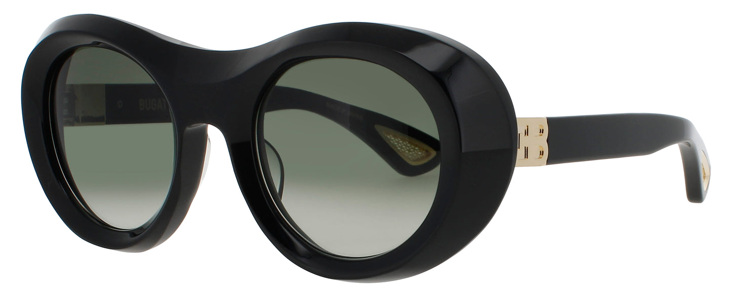 BUGATTI 03 Frame BLACK/GOLD Lens GREEN GRADIENT