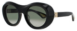 BUGATTI 03 Frame BLACK/GOLD Lens GREEN GRADIENT