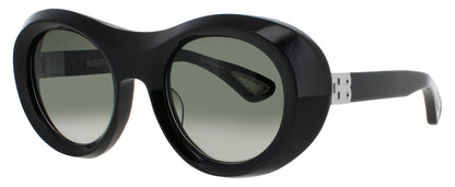 BUGATTI 03 Frame BLACK/STERLING SILVER Lens GREEN GRADIENT