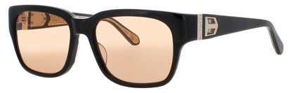 BUGATTI 29 Frame BLACK Lens LIGHT ORANGE TINT