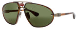 BUGATTI 10 Frame DEMI-BLONDE TORTOISE/ANTIQUE GOLD Lens GREEN TINT