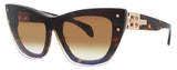 BUGATTI 48L Frame HAVANA TORTOISE / ROSE GOLD Lens BROWN GRADIENT
