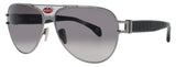 BUGATTI 11 Frame BLACK/GUNMETAL Lens GREY GRADIENT