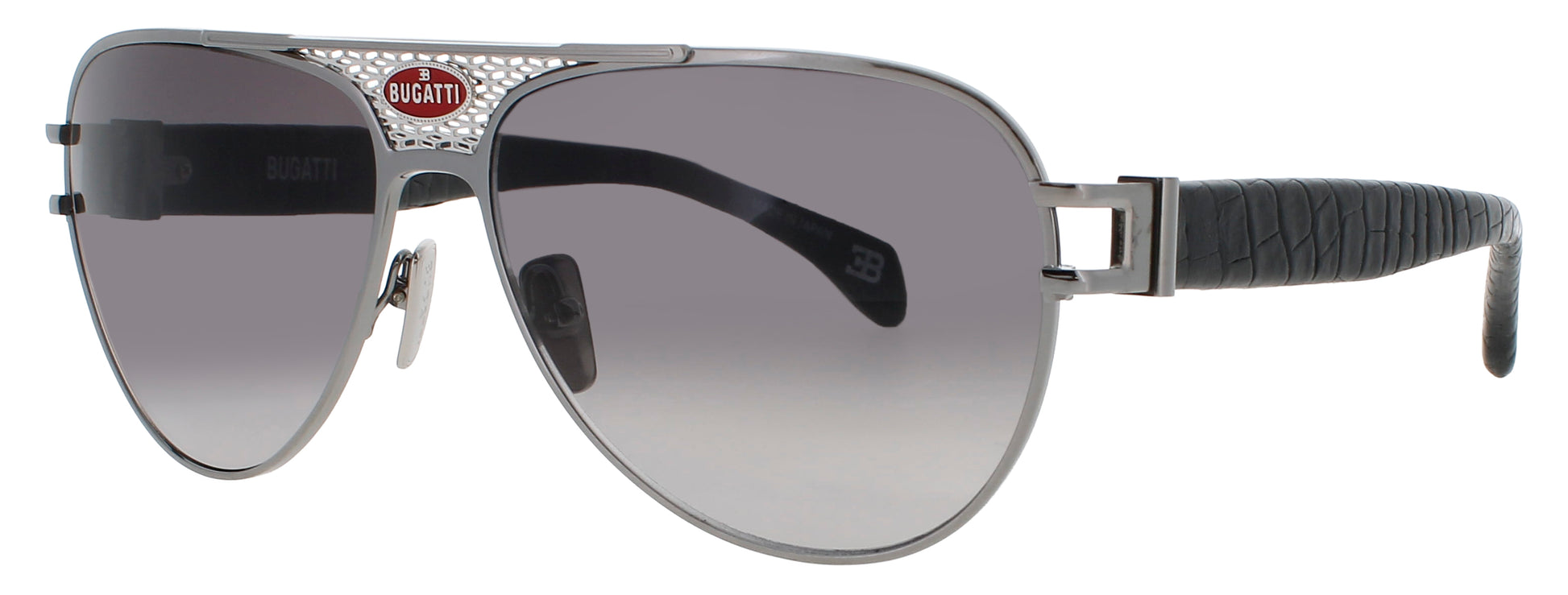 BUGATTI 11 Frame BLACK/GUNMETAL Lens GREY GRADIENT
