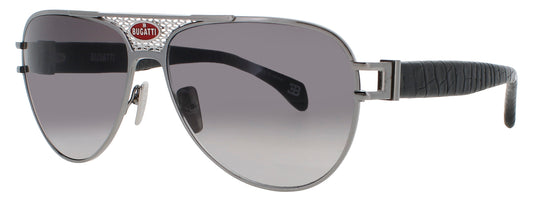 BUGATTI 11 Frame BLACK/GUNMETAL Lens GREY GRADIENT