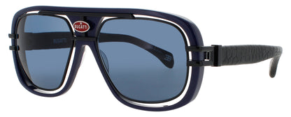 BUGATTI 07 Frame DARK BLUE/BLACK Lens BLUE TINT