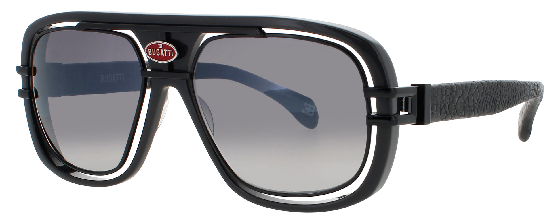 BUGATTI 07 Frame GREY/BLACK Lens GREY GRADIENT