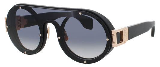 BUGATTI 47 Frame MATTE BLACK Lens SMOKE