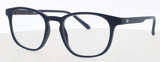 LENSKART LB-E14058-XW Frame MATTE NAVY Lens DEMO