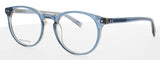JOHN JACOBS JJE12543XL Frame CRYSTAL BLUE Lens DEMO