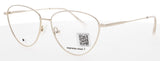 JOHN JACOBS JJE13469 Frame PALE GOLD Lens DEMO