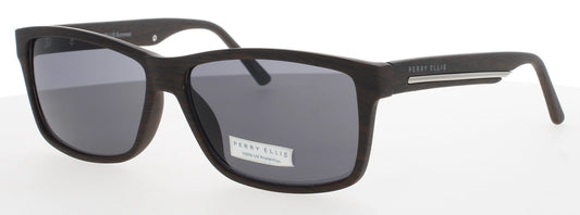 PERRY ELLIS PESUN080 Frame WOOD STRIPE Lens SMOKE