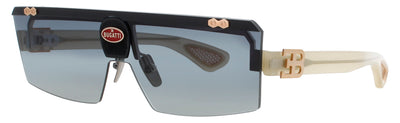 BUGATTI 01C Frame BLACK / ROSE GOLD Lens GREY GRADIENT