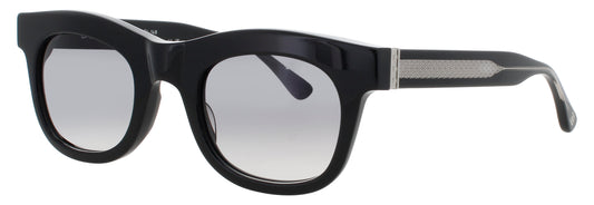 BUGATTI 70 Frame BLACK/STERLING SILVER Lens GEY GRADIENT