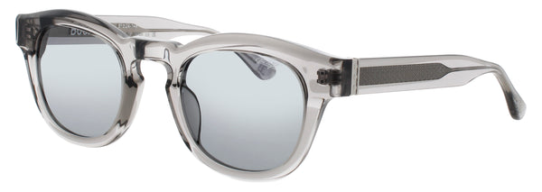 BUGATTI 71 Frame CRYSTAL GREY/STERLING SILVER Lens BLUE TINT