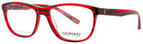 NOMAD-MOREL 2369N Frame RED MARBLE Lens DEMO