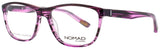NOMAD-MOREL 2369N Frame PURPLE MARBLE Lens DEMO