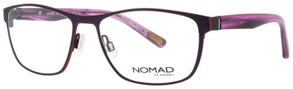 NOMAD-MOREL 2375N Frame PURPLE MARBLE Lens DEMO