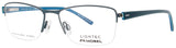 LIGHTEC-MOREL 7674L Frame GUNMETAL/BLUE Lens DEMO