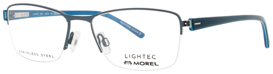 LIGHTEC-MOREL 7674L Frame GUNMETAL/BLUE Lens DEMO